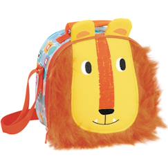 Puériculture-Repas-Sac gouter lion 3d 23 cm - sac déjeuner