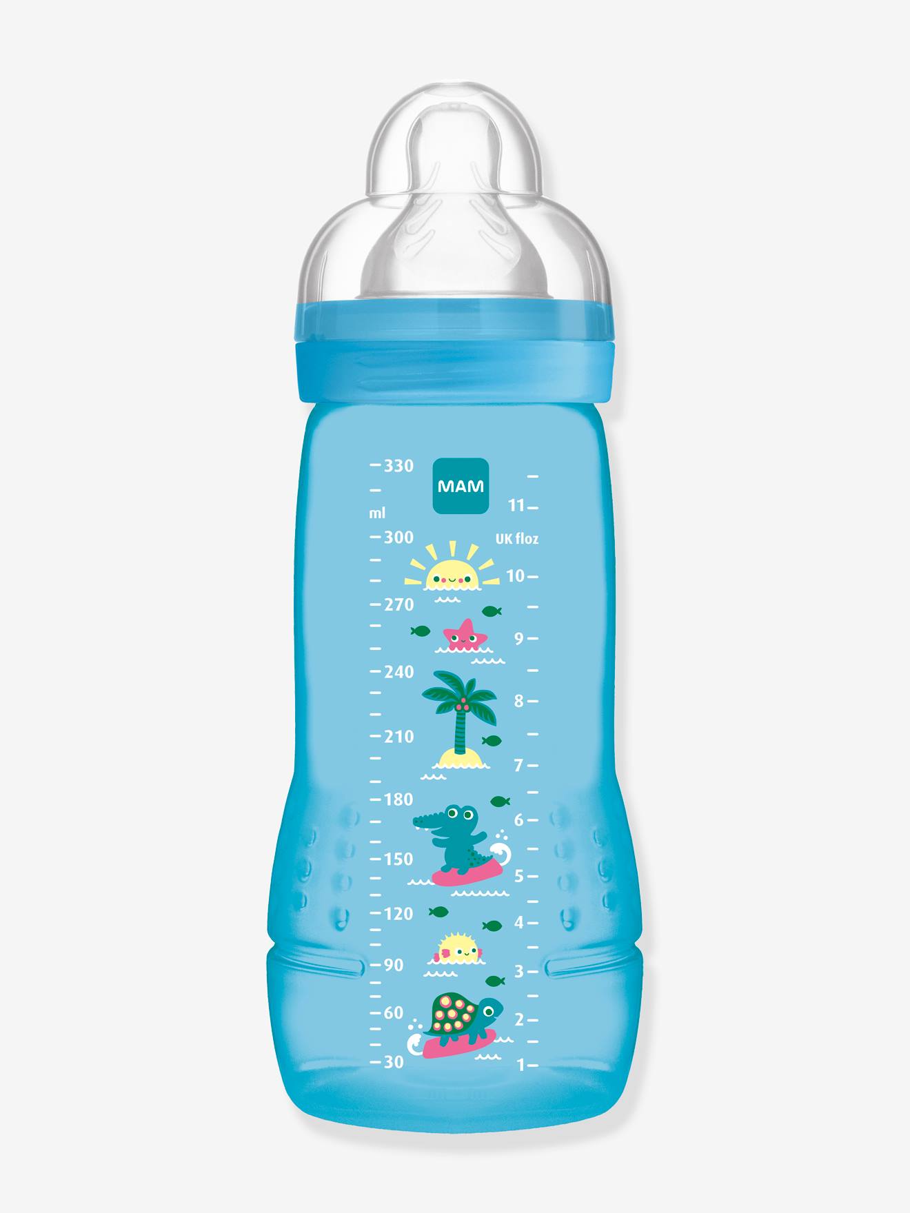 Biberon 330 Ml Mam Easy Active 2e Âge Fairy Tale Bleu