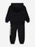 Ensemble deux pièces pour enfant sweat à capuche et pantalon confortable Noir+Vert d'eau 2 - vertbaudet enfant 