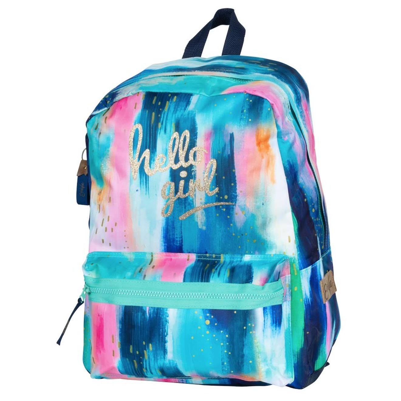 Sac À Dos Ettavee Hello 42 Cm Borne Multicolore