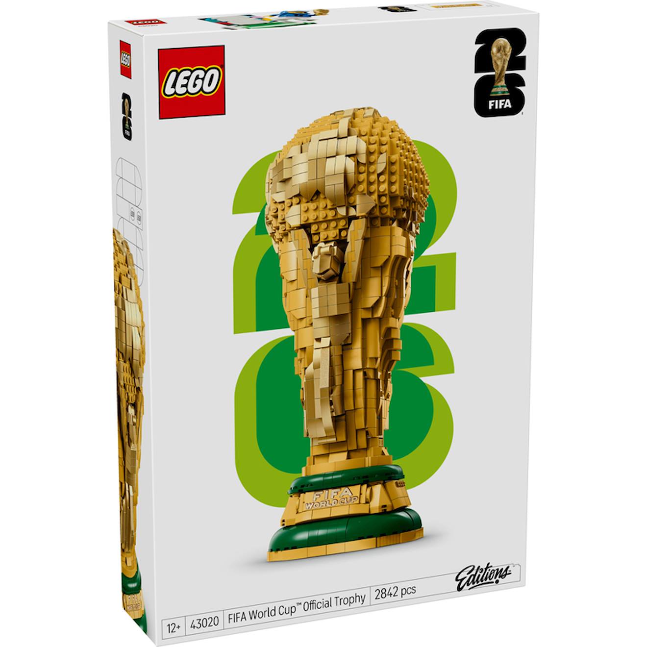 Lego 43020 - Trophée Officiel De La Coupe Du Monde De La Fifa Multicolore