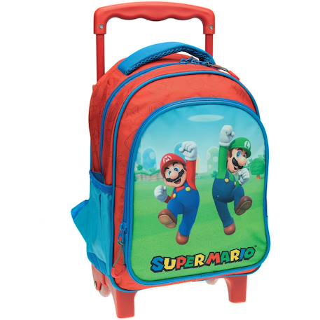 Garçon-Accessoires-Cartable, trousse-Trolley super mario imprimé polyester 31 cm