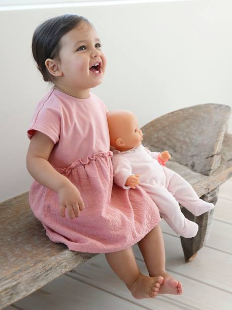 Robe Broderie Anglaise Bebe Oeko Tex Blush Vertbaudet Robe Broderie Anglaise Bebe Oeko Tex Blush Vertbaudet