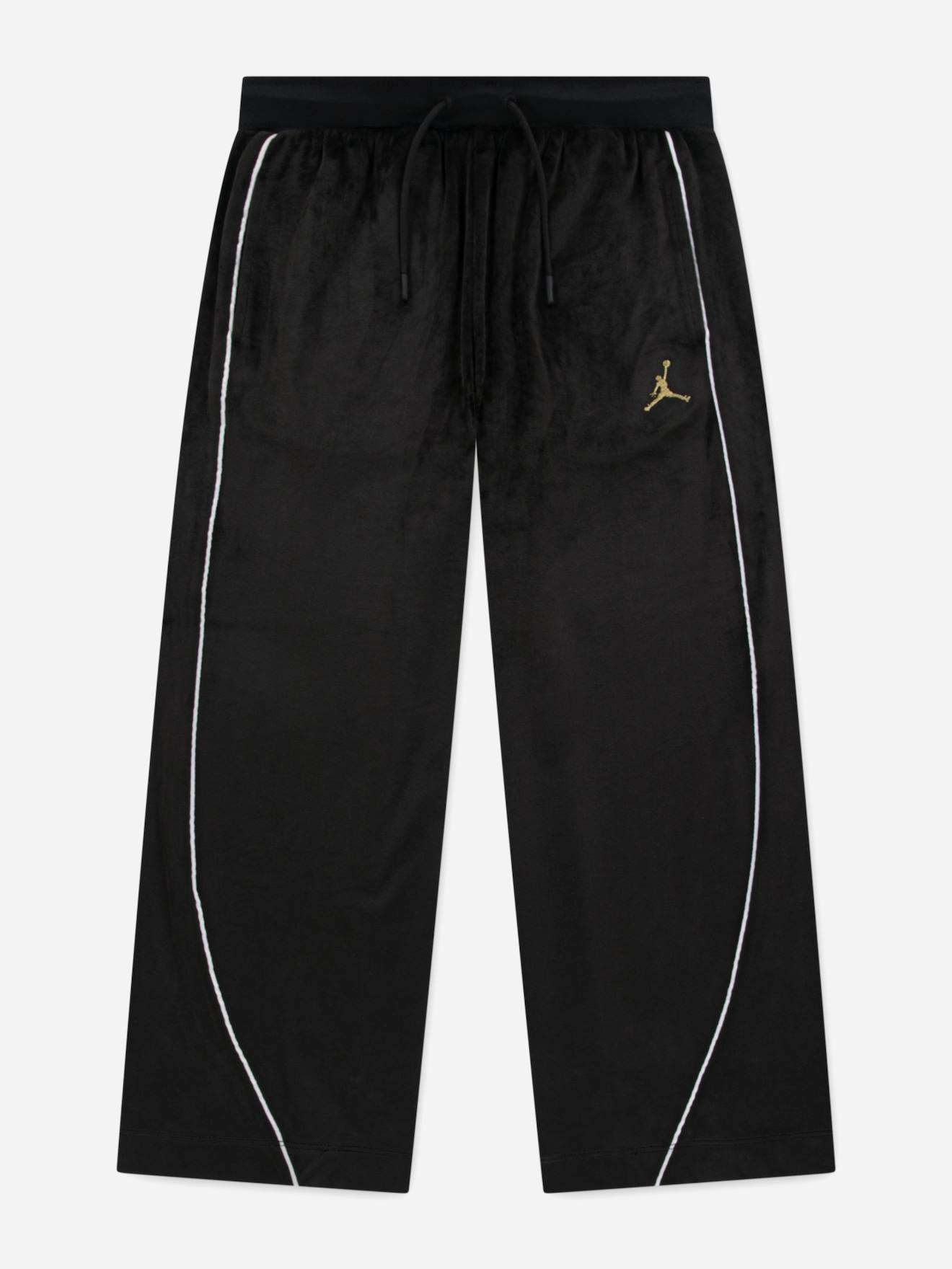 Jogging Fille En Velours Noir