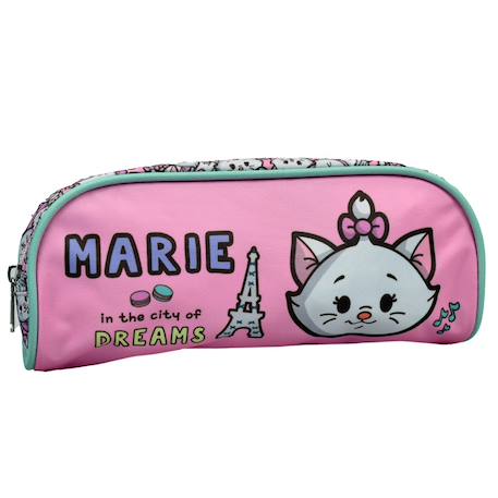 Fille-Accessoires-Fourniture scolaire-Trousse-Trousse scolaire disney à motif marie aristochat 2 compartiments