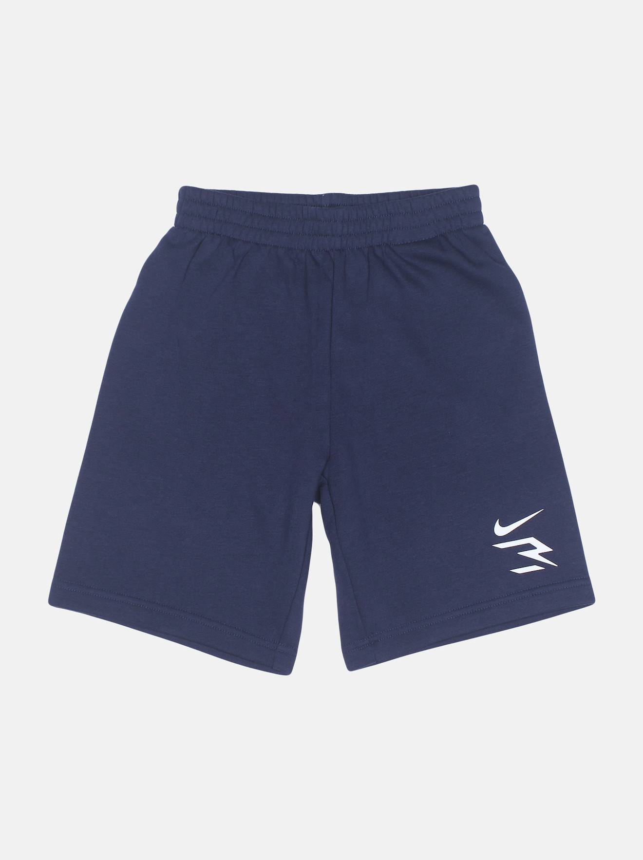 Short Garon Taille lastique Bleu Fonc 15$