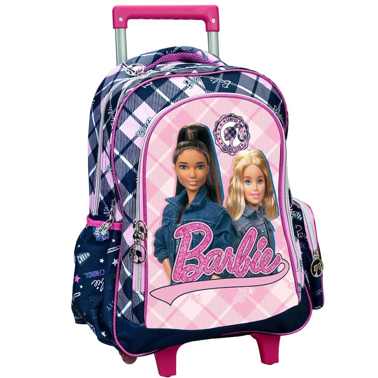 Sac À Dos À Roulettes - Trolley Premium Barbie Vasity 46 Cm Multicolore