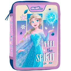 Jouet-Trousse garnie 2 compartiments la reine des neiges 21 cm - reine_des_neiges