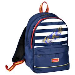 -Sac à dos scolaire 45 cm berenice – 2 compartiments zippés