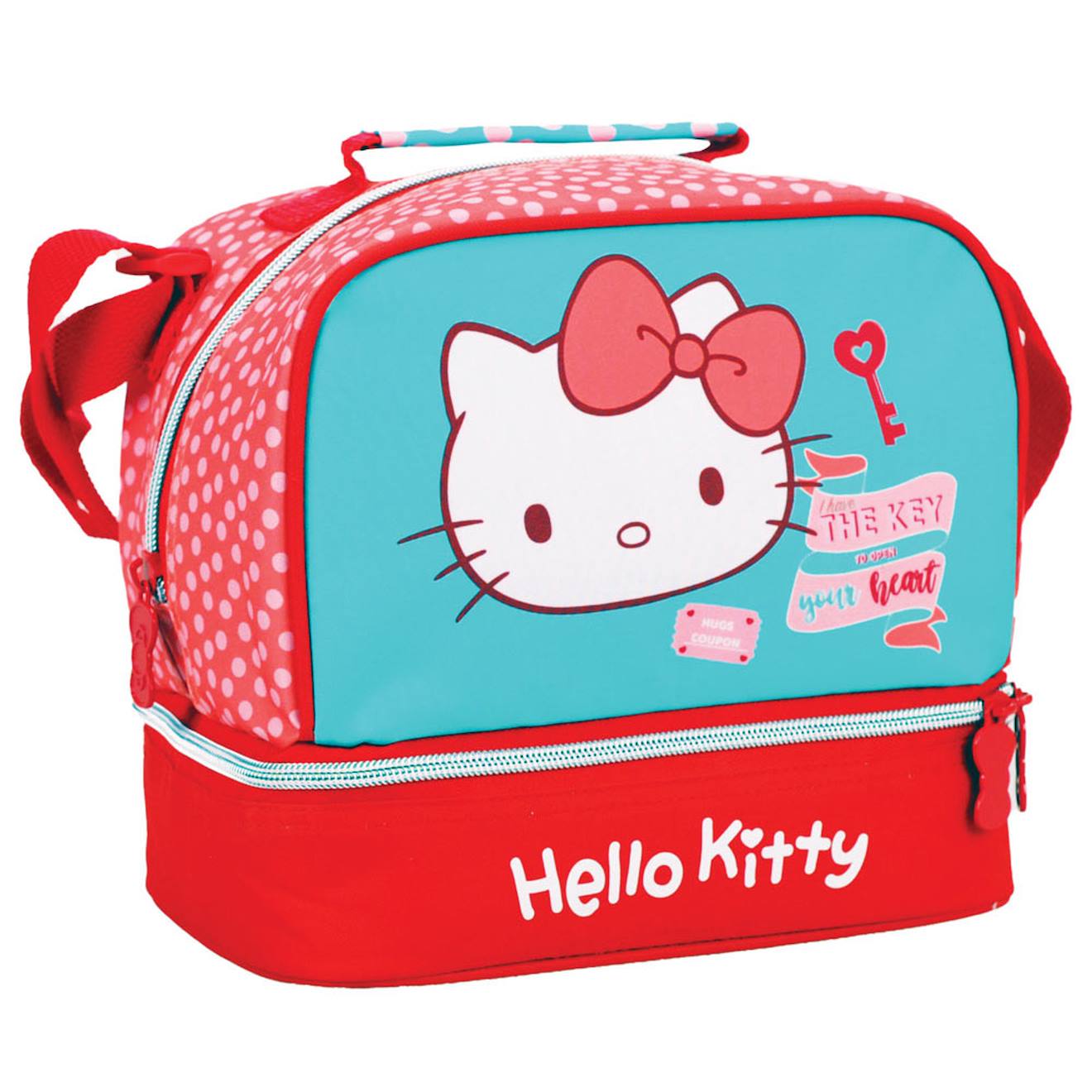 Sac Goûter Hello Kitty The Key 21 Cm - Sac Déjeuner Multicolore