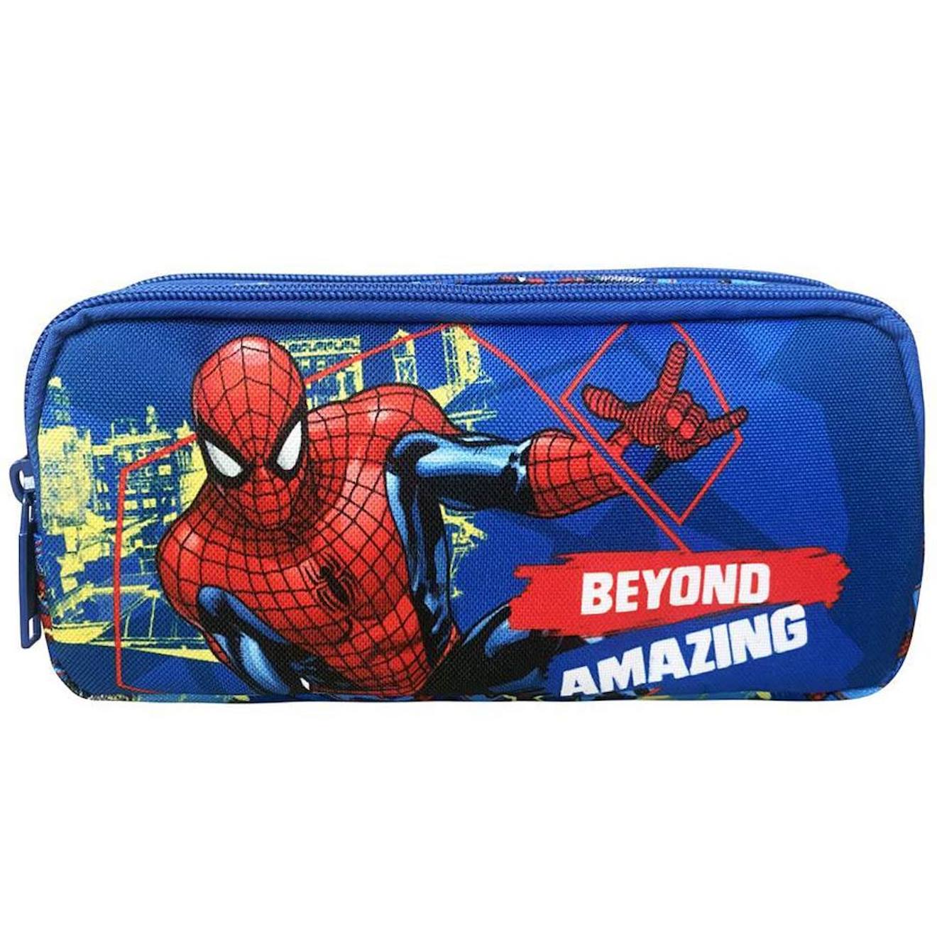 Trousse Rectangulaire En Textile Spiderman Beyond Amazing 21 Cm Bleu Rouge 14 €