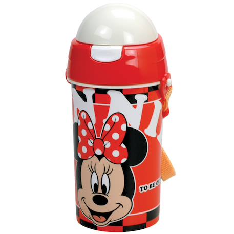 Gourde minnie perfect day 500 ml pvc - sangle amovible  - vertbaudet enfant