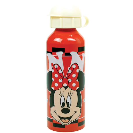 Fille-Accessoires-Fourniture scolaire-Gourde-Gourde en aluminium 520 ml minnie mouse à bec tétine