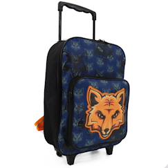 Sac à dos trolley cmp motif renard en tissu imprimé  - vertbaudet enfant