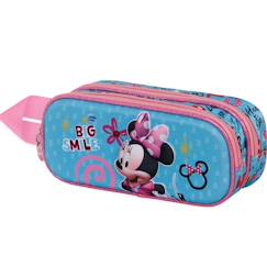 Jouet-Trousse minnie big smile 3d 22 cm - haut de gamme