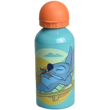 Fille-Accessoires-Fourniture scolaire-Gourde-Gourde aluminium 40 cl lilo & stitch – bouchon anti-fuites