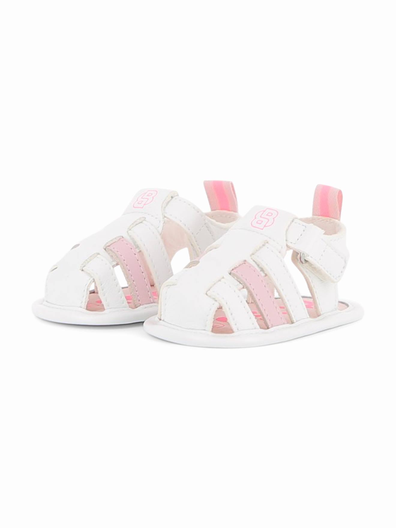 Sandale Fille Scratch Blanc Rose 48 €