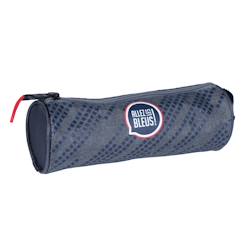 Jouet-Trousse ronde polyester motif tissé allez les bleus