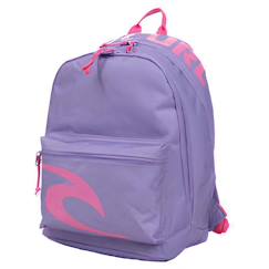 Sac à dos fille avec 2 compartiments rip curl double dome multico 42 cm - qualité premium  - vertbaudet enfant
