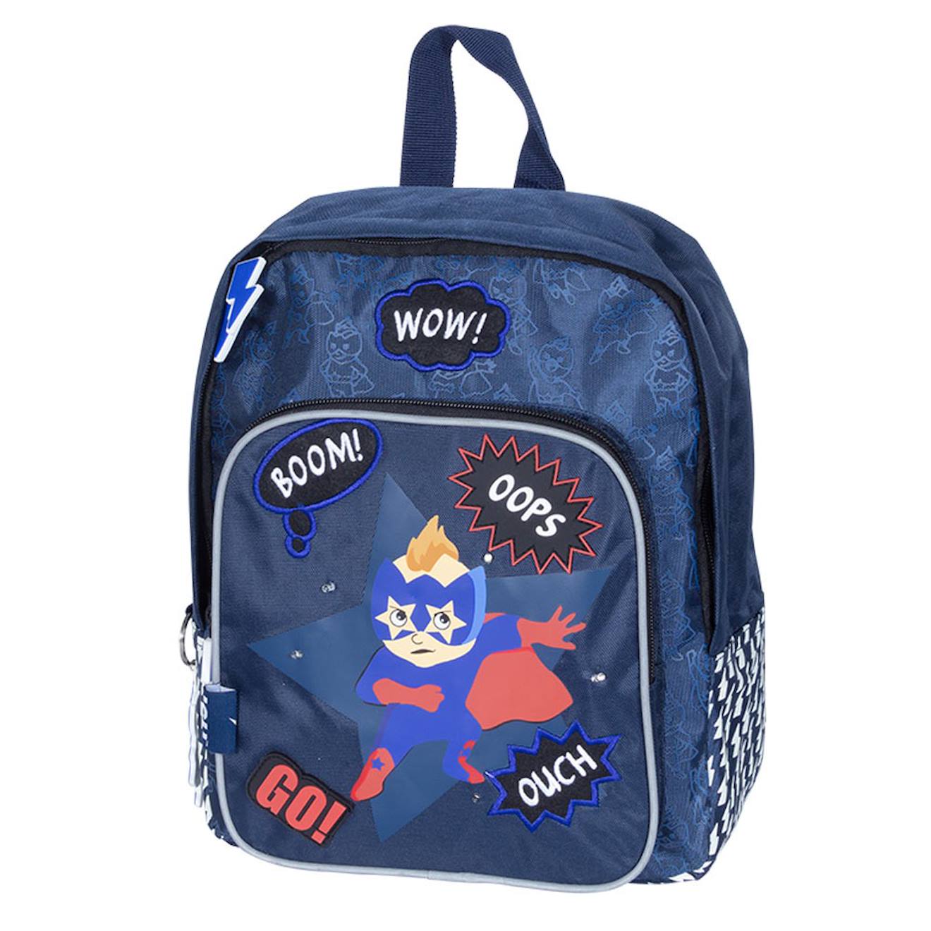 Sac Dos Maternelle Baby Icu Hero 30 Cm - Qualit Premium Bleu Rouge Blanc 26 €