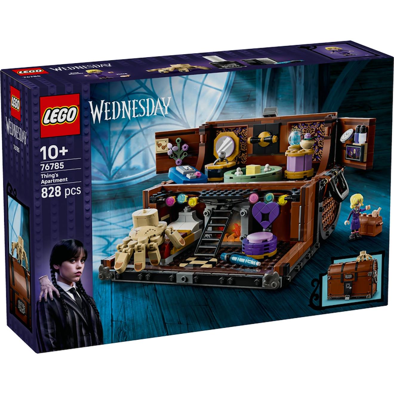Lego 76785 - L appartement De La Chose - Wednesday Multicolore
