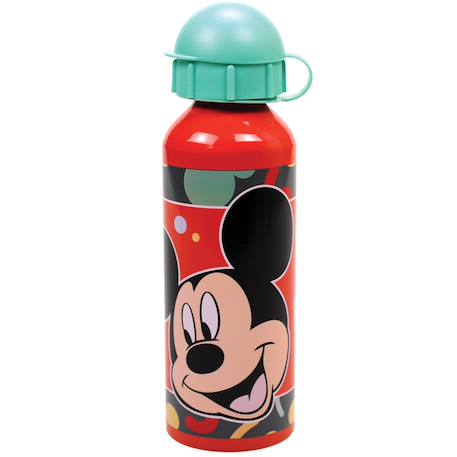 Fille-Accessoires-Fourniture scolaire-Gourde-Gourde en aluminium mickey mouse avec paille 52 cl