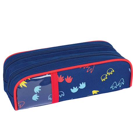 Garçon-Accessoires-Fourniture scolaire-Trousse rectangulaire 600d motif dinosaures