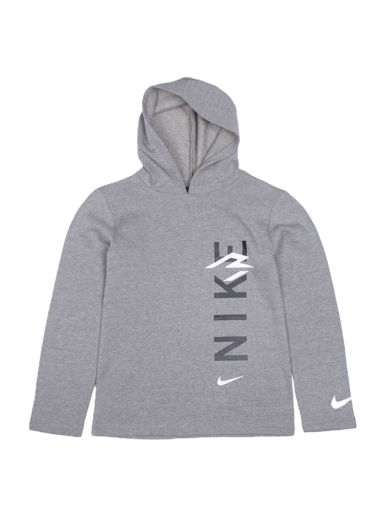 Sweat Garçon À Capuche Gris