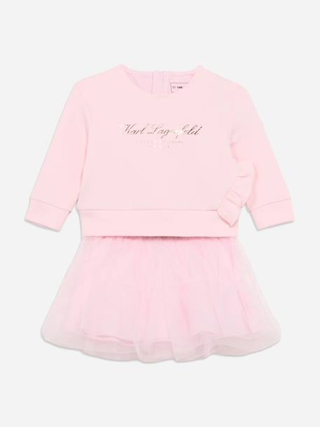 Ensemble fille 2 pièces Rose 1 - vertbaudet enfant 