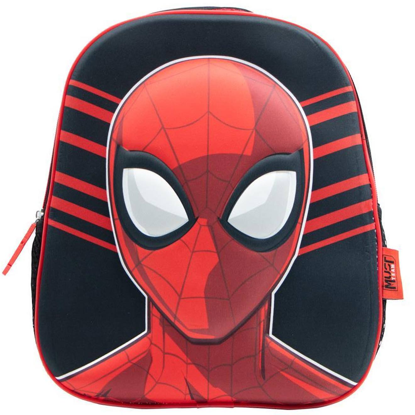 Sac À Dos Maternelle Spider-man 31 Cm, 1 Compartiment Noir / Rouge / Noir