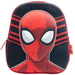 Sac à dos maternelle spider-man 31 cm, 1 compartiment  - vertbaudet enfant