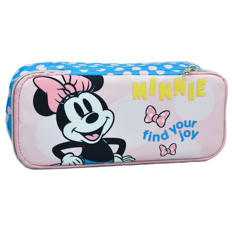 Fille-Accessoires-Fourniture scolaire-Trousse-Trousse scolaire minnie imprimée find your joy