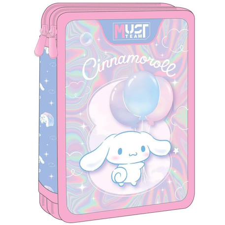 Trousse à double fermeture cinamoroll – avec contenu 12 feutres  - vertbaudet enfant