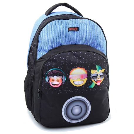 Fille-Accessoires-Fourniture scolaire-Sac à dos emoji effet jean 46 cm