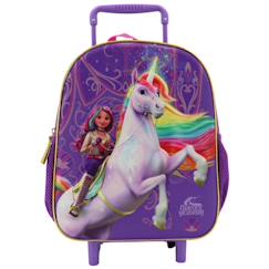 -Sac à dos trolley motif 3d licorne