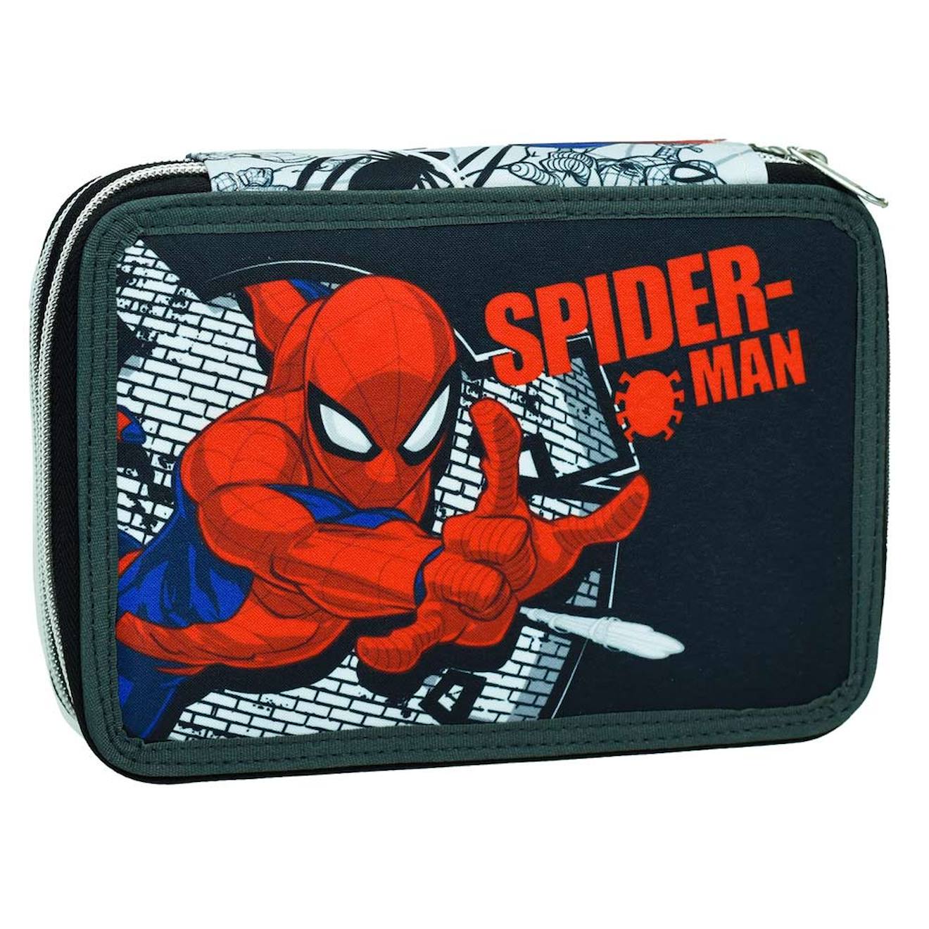 Trousse Zippe Spider-man 2 Compartiments 18 Cm Rouge 18 €
