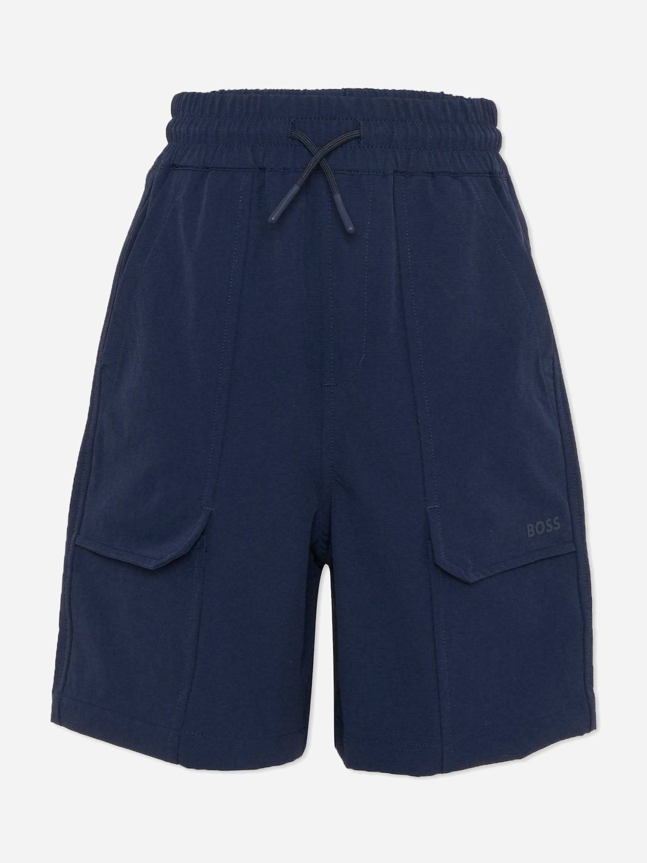 Bermuda Garon Taille lastique Bleu Fonc 88 €