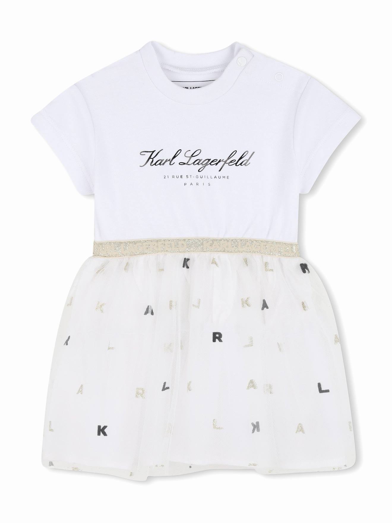 Robe Fille En Tulle Blanc