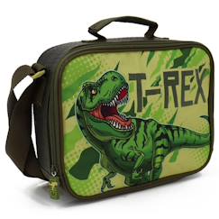 Puériculture-Sac repas isotherme dinosaure t-rex avec bandoulière