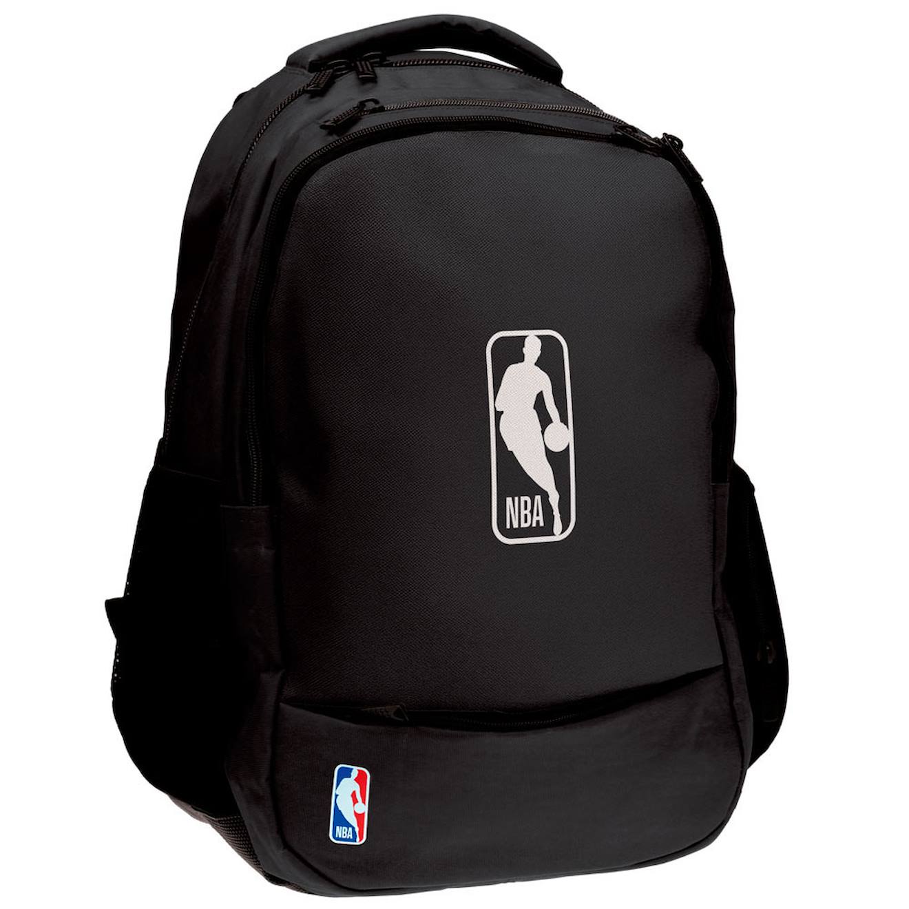 Sac Dos Scolaire 2 Compartiments A4 Aspect Polyester Nba Basket Usa Noir Noir Noir 46 €