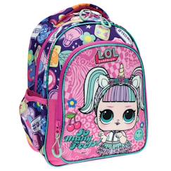 -Sac à dos maternelle imprimé licorne en polyester lol surprise