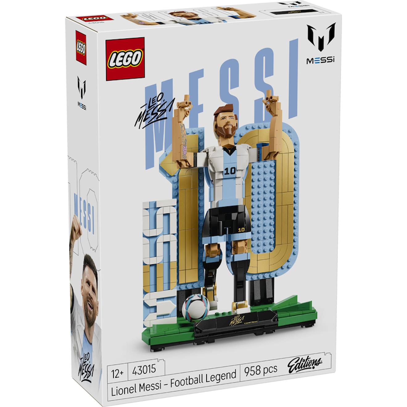 Lego 43015 - Lionel Messi Légende Du Foot Multicolore