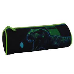 Jouet-Matériel scolaire-Trousse ronde dinosaure jurassic world 22 cm
