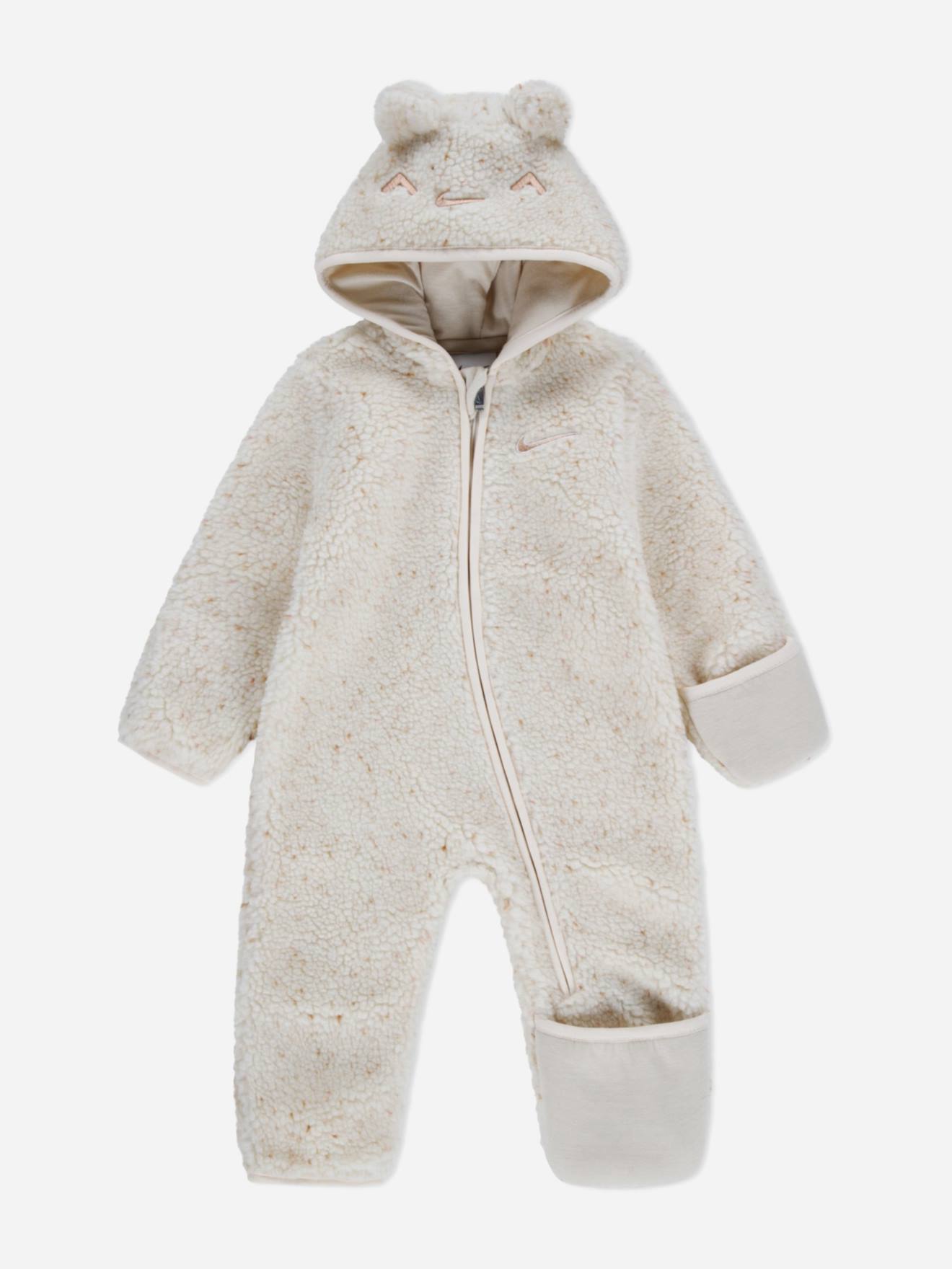 Combinaison Bb Chaude En Matire Douce Avec Capuche Zippe Ivoir 40 €