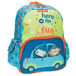 Sac à dos maternelle motif singe en tissu synthétique fisher-price  - vertbaudet enfant