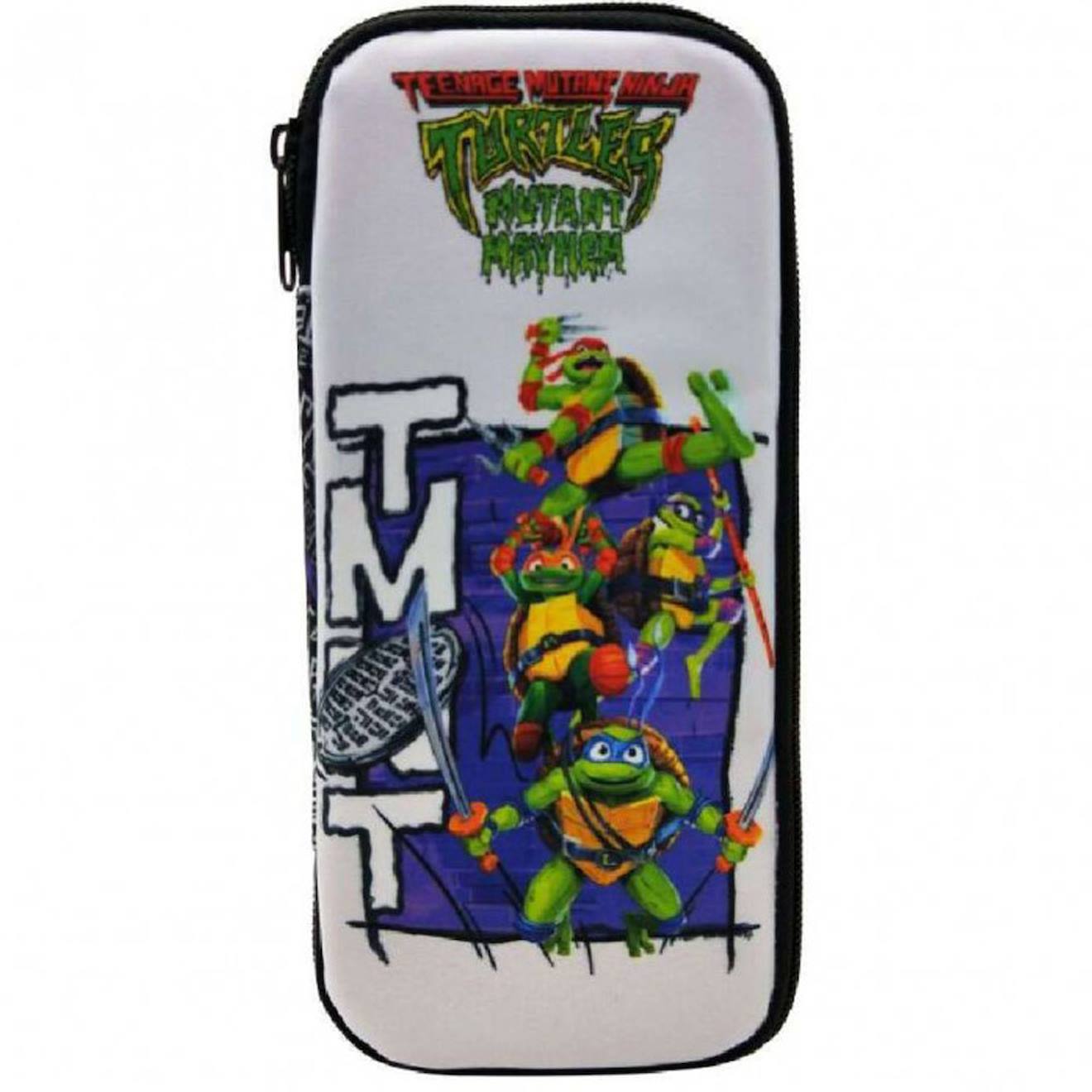 Trousse 2 Compartiments Tortues Ninja Mutant 23 Cm Blanc Vert Noir 12 €