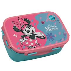 Puériculture-Boîte à goûter minnie en pvc 17 x 12 x 7 cm