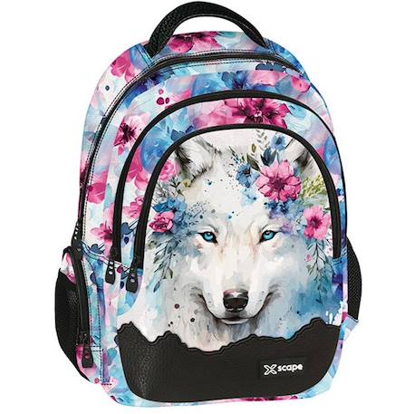 Garçon-Accessoires-Cartable, trousse-Sac à dos primaire 3 compartiments xscape – polyester 600d graffity