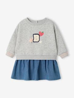 -Robe bébé fille manches longues