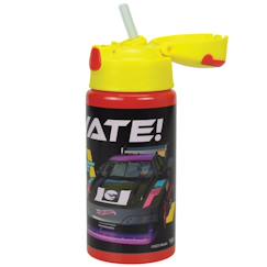 Puériculture-Gourde de sport en aluminium hot wheels 50 cl – bouchon flip-top